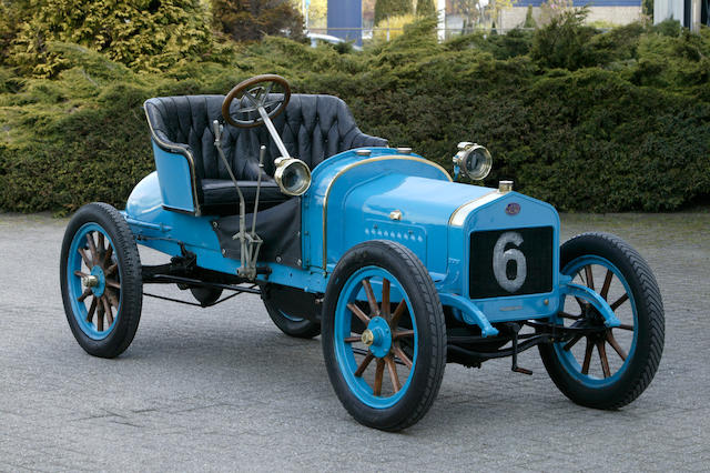 1906 Delage Type F3  6 1/2hp Two Seater Turtle-back Voiturette