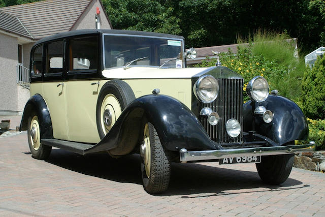 1934 Rolls-Royce Six-Light Saloon with division