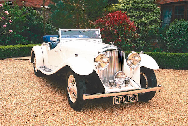 1935 Bentley 3 1/2 litre Sports Two Seater Tourer