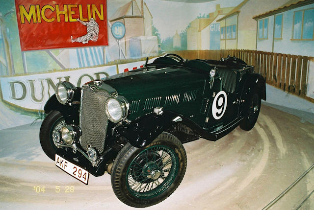 1935 Singer Nine ‘Le Mans’ Sports Two Seater