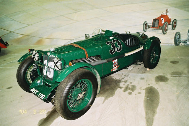 1935 MG NA MAGNETTE 1,271CC SUPERCHARGED TWO SEATER