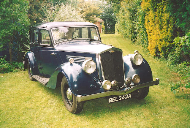 1937 Wolseley 16hp Series II Saloon
