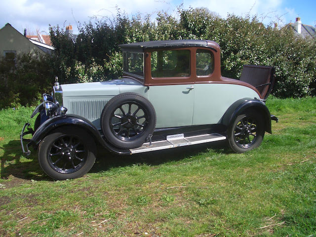 1929 Morris Cowley 11.9hp Coupe