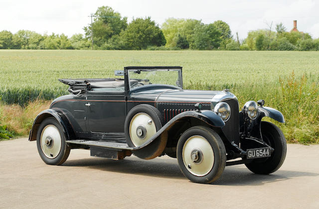 1929 Bentley 4½-litre Two-Seater Drophead Coupé