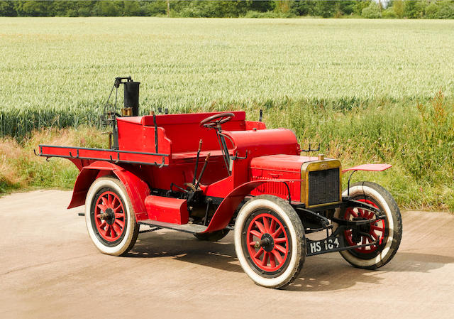 1906 Albion 16-hp Estate Fire Engine with Merryweather Steam Driven Fire Pump