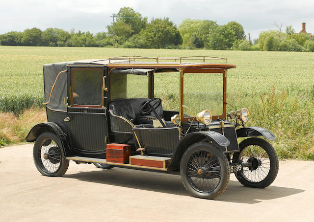 1909 Lanchester 28 hp Landaulette