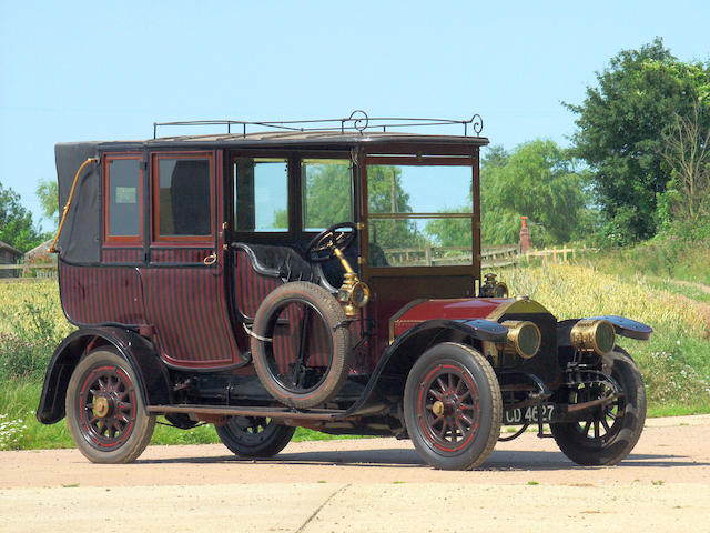 1910 Armstrong Whitworth 18/22 hp Three-Quarter Landaulette