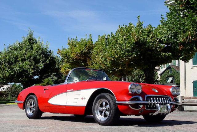 1959 Chevrolet Corvette Roadster with hard top