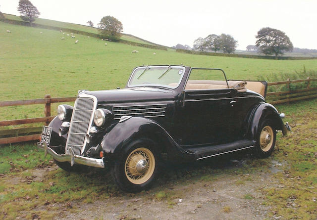 1935 Ford V8 Model 48 ‘Rumble Seat’ Cabriolet