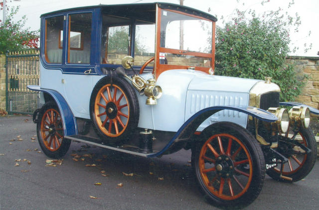 1915 De Dion Bouton 12hp Type GB Six-Seater Town Car