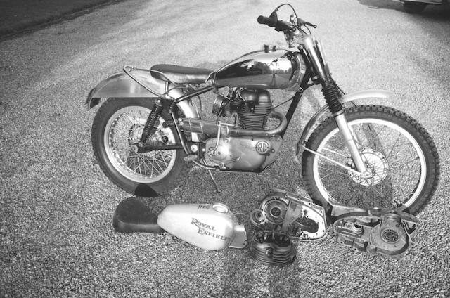 1961 Royal Enfield 248cc Crusader Trials Motorcycle