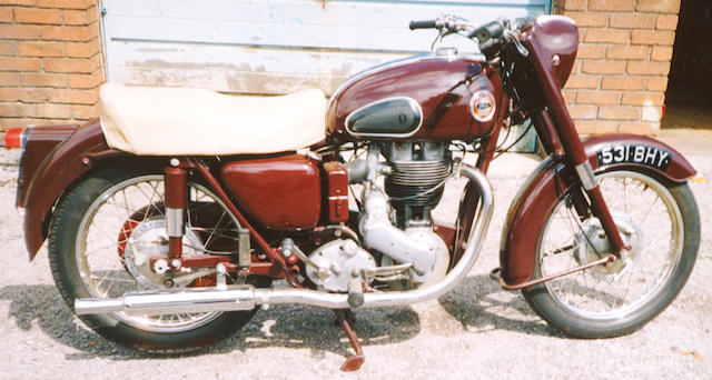 1958 Ariel 499cc Red Hunter