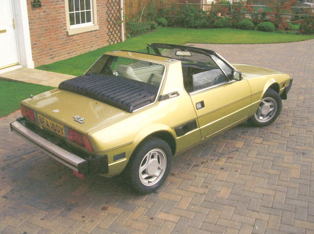 1982 Fiat X1/9 1500 Coupe