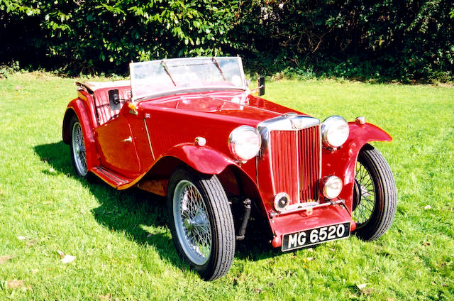 1939 MG TA 1.3-litre Sports Two-Seater