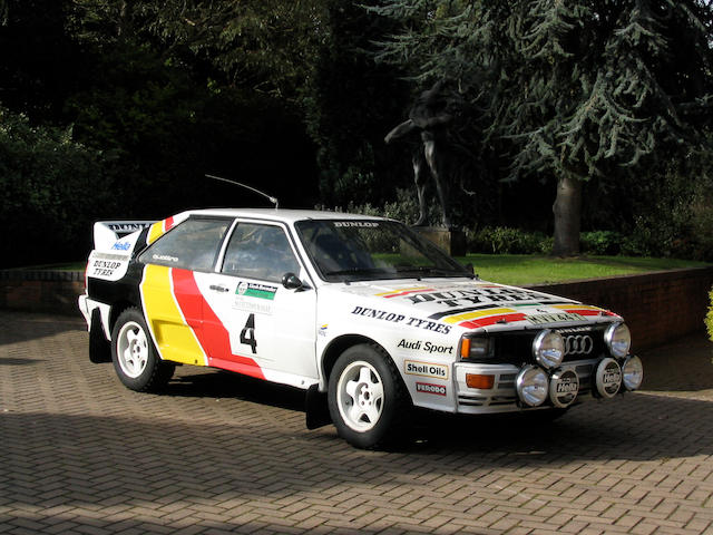 1982 Audi Quattro Group B Rally Car