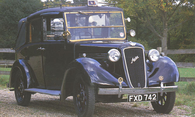 1939 Austin Heavy 12/4 Landaulette London Taxi Cab