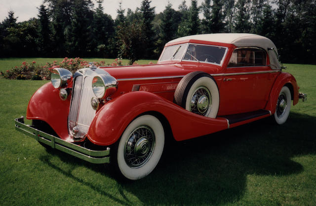 1935 Horch 853 Cabriolet