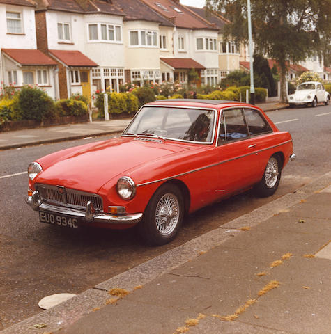 1965 MGB GT Coupe