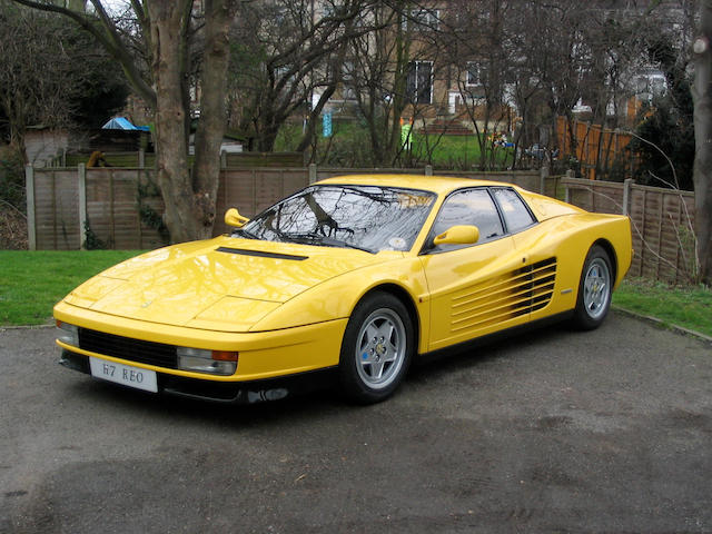 1991 Ferrari Testarossa Coupe