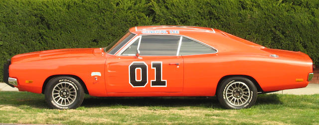 1969 Dodge Charger “The General Lee”   The Dukes of Hazzard  Warner Brothers, 1979-1985.