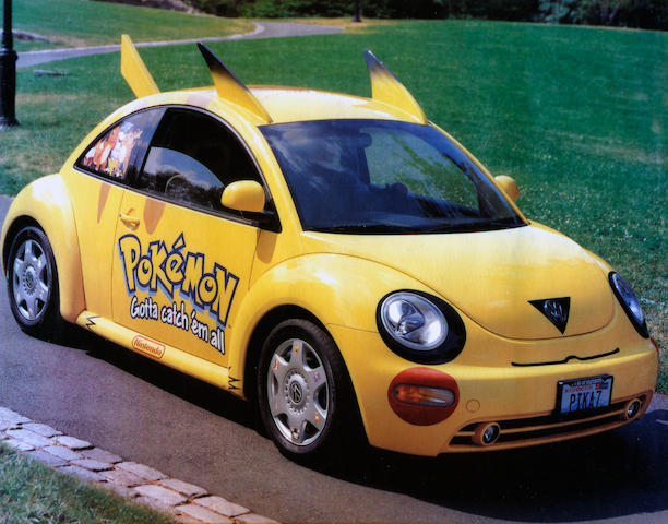 1998 Volkswagon Beetle Pokemon  Nintendo, 1996