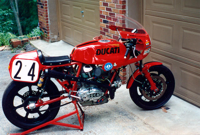 c. 1974 Duccatti 750SS Racing Motorcycle