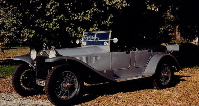 1927 Lancia Lambda 7th Series Short Chassis Torpedo
