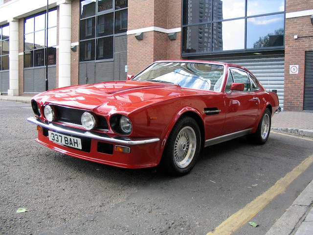 1980 Aston Martin V8 Saloon to Vantage Specification