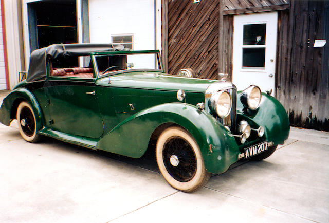 1934 Bentley 3 1/2 Liter Three-Position Drophead Coupé