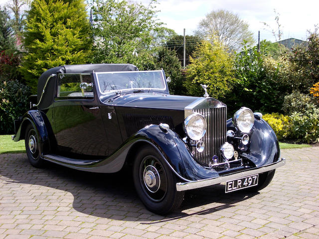 1937 Rolls-Royce 25/30hp Owen Sedanca Coupé