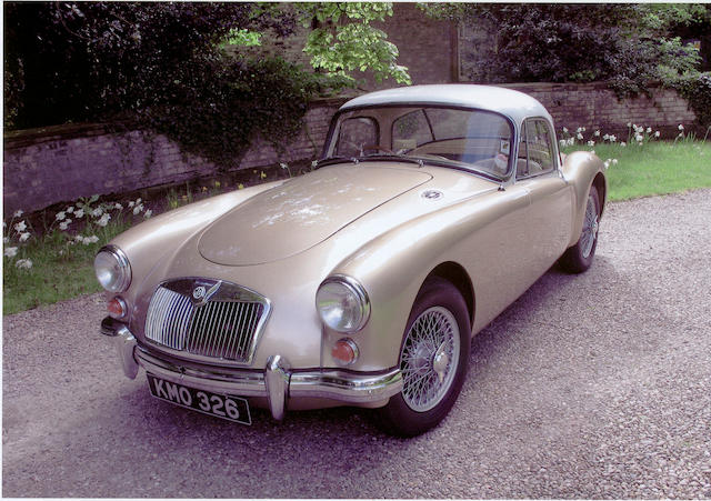 1959 MGA 1600 Factory Prototype and Development Coupé