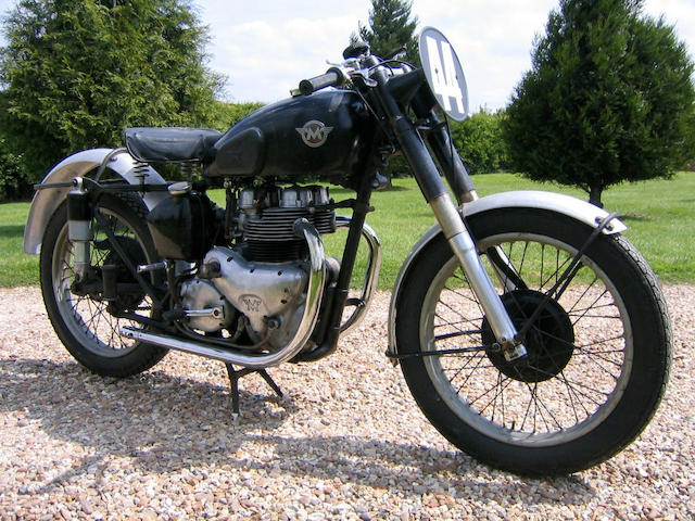 1952 Matchless 498cc G9 Clubman’s TT Racing Motorcycle