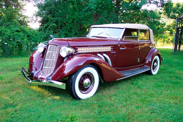 1935 Auburn 851 Supercharged Four-Door Phaeton