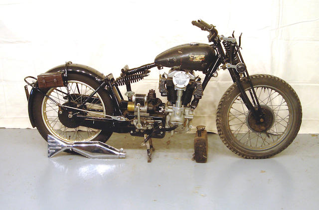 1933 Matchless 592cc Silver Hawk Rolling Chassis and Engine