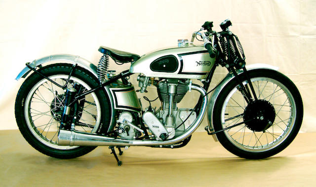 c1936 Norton 490cc International Racing Motorcycle