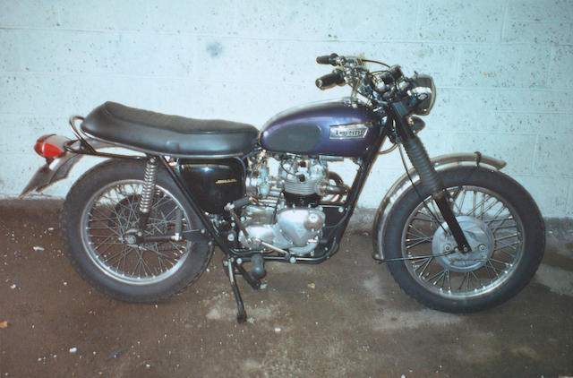 1971 Triumph 490cc T100C