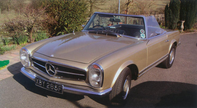 1968 Mercedes-Benz 280SL Roadster with Factory Hard Top