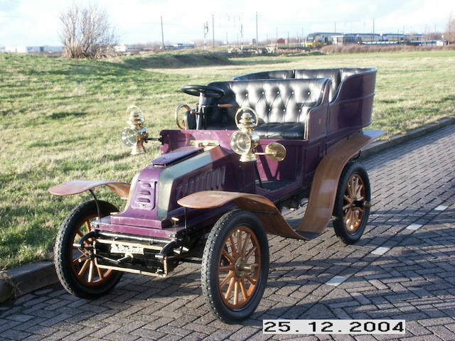 1903 De Dion-Bouton Y-Type ‘Populaire’ Rear-entrance Tonneau