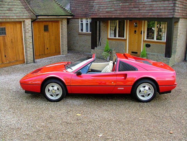 1989 Ferrari 328GTS Targa Convertible Coupé