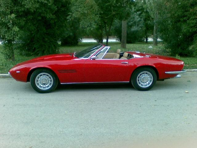 1970 Maserati Ghibli 4.7-Litre Spyder