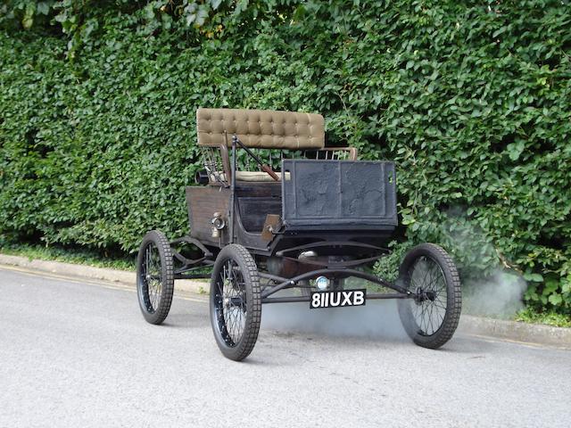 1900 Locomobile Steamer Type 2 5-1/2hp Spindle Seat Runabout