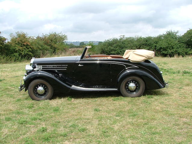 1937 Wolseley Super Six 25 Series III Drophead Coupé