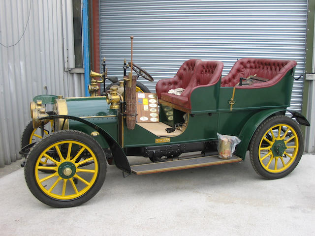 1907 Grégoire 8CV Swing Seat Tonneau