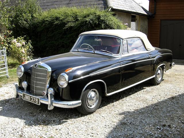 1960 Mercedes-Benz 220SE ‘Ponton’ Convertible