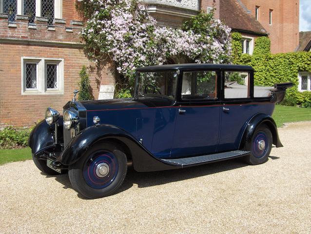 1935 Rolls-Royce 20/25hp Enclosed Limousine Landaulette