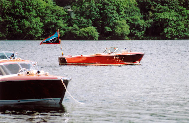 A Riva Super Florida sports boat