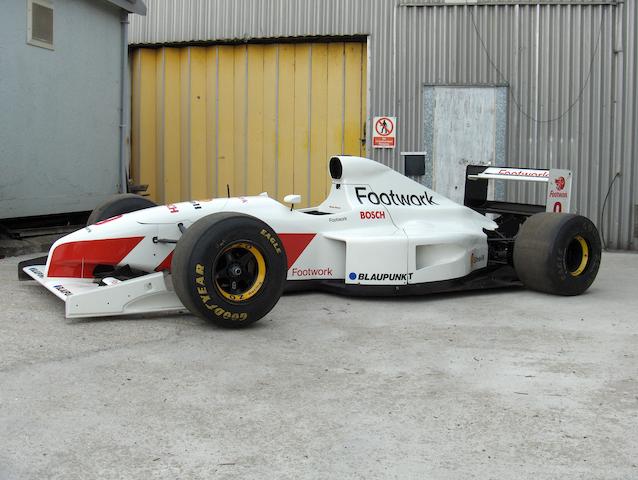 1991 Arrows Footwork FA12/13 Formula 1 Racing Single-Seater
