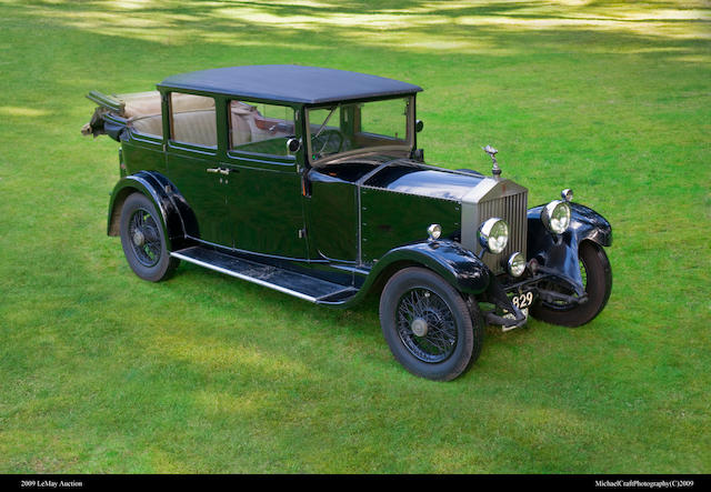 1930 Rolls-Royce 20/25 Enclosed Limousine Landaulette