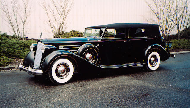 1937 Packard Series 1508 V-12 Convertible Sedan with Division