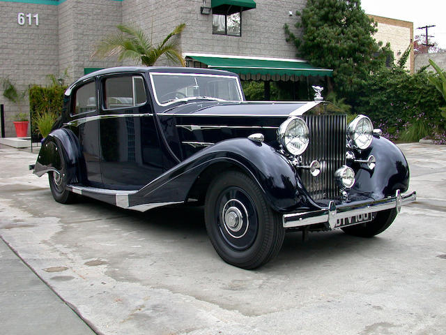 1937 Rolls-Royce Phantom III Enclosed Sports Limousine